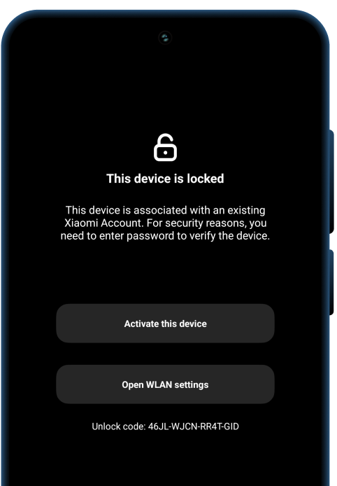 Xiaomi Mi Account Lock Remove United Arab Emirates (UAE) Clean 100% Success